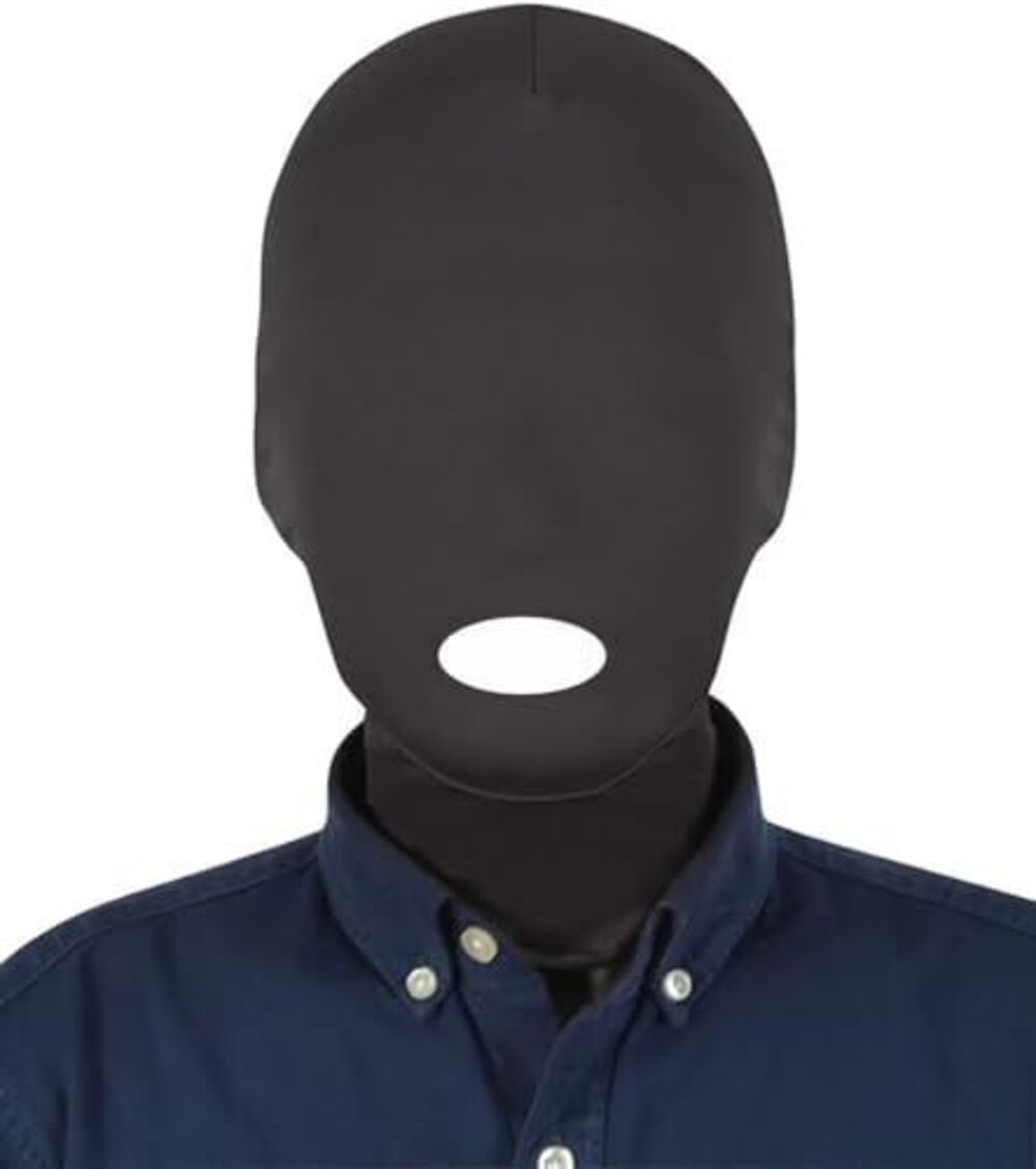 2363 Unisex Mouth Hole Full Cover Elastic Mask Halloween Hood Zentai Mask